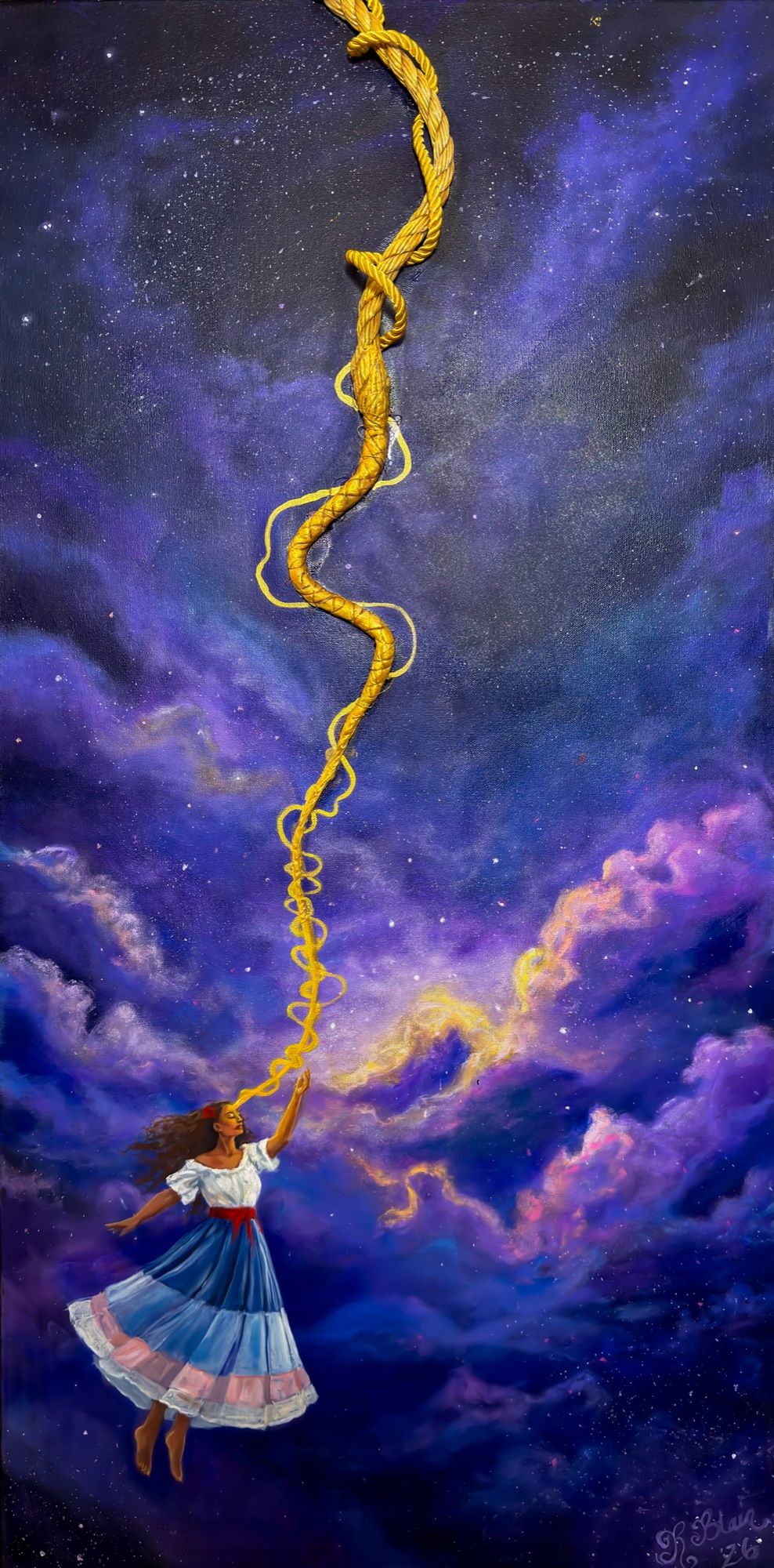 Custom painting commission sample 1