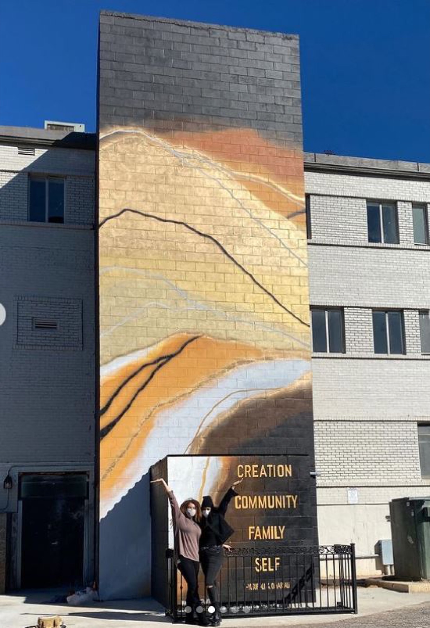 Mural work by Reinilda Blair, sample 3