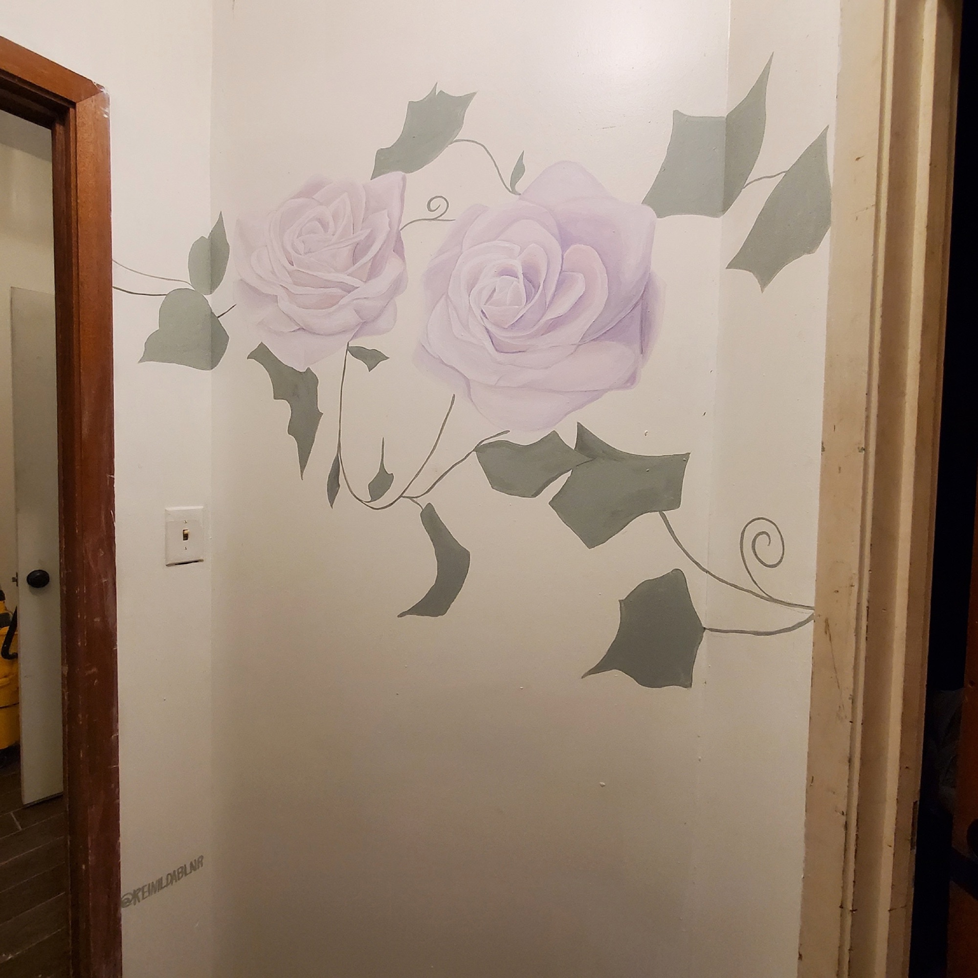 Mural work by Reinilda Blair, sample 6